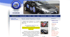 Desktop Screenshot of naukajazdyrojewscy.pl